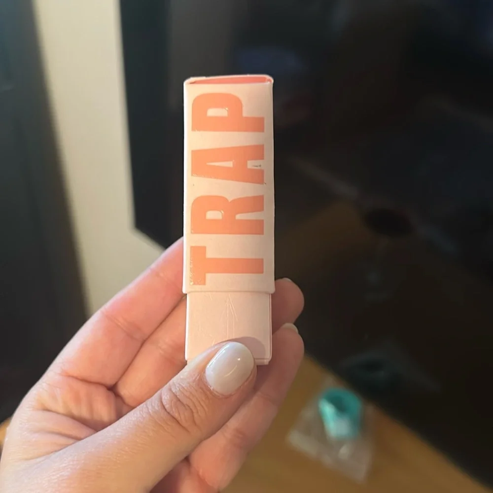 Cherry wet velvet trap lipstick
